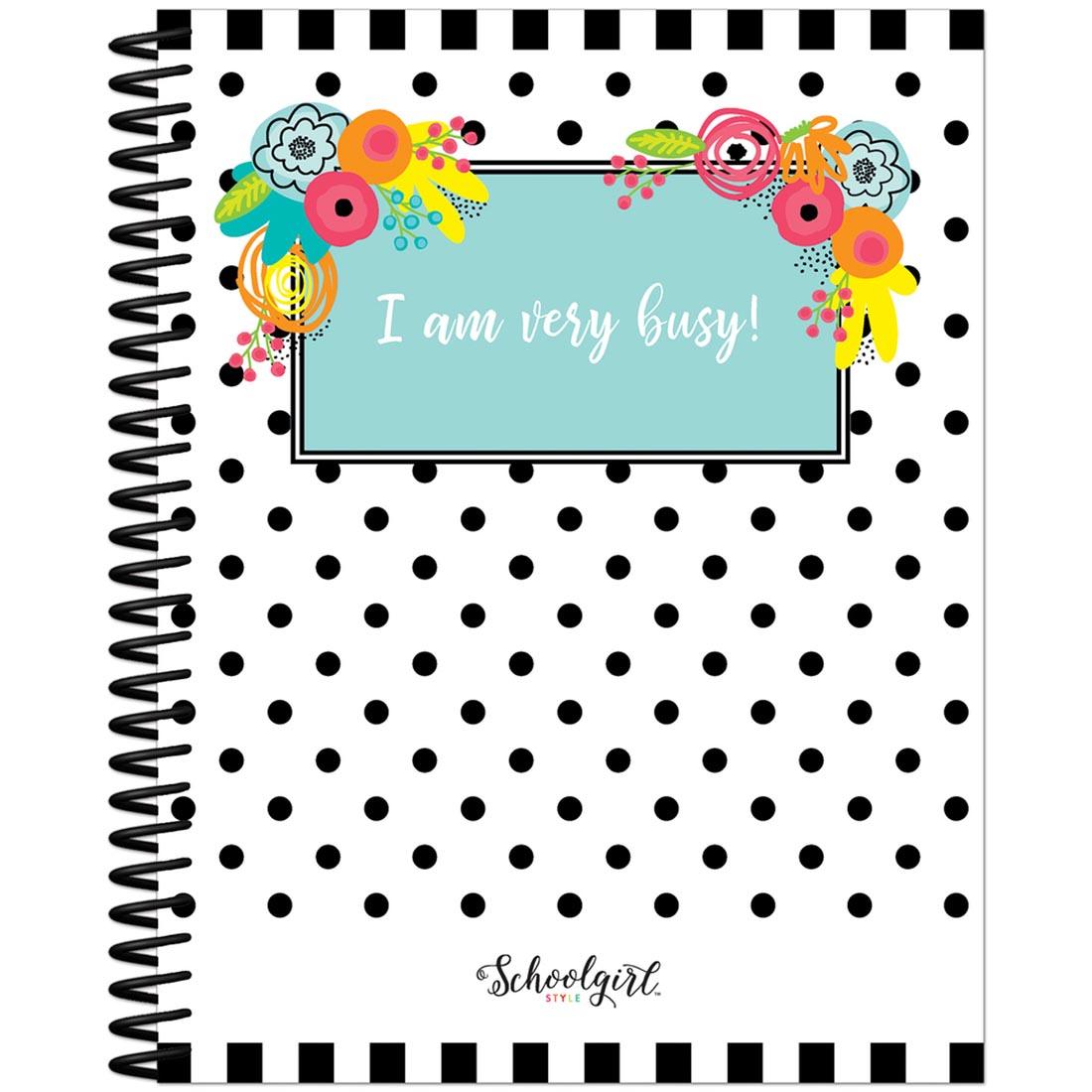 Teacher Planner cover says I am Very Busy!