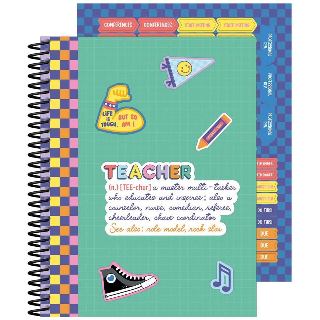 Teacher Planner from the We Stick Together collection by Carson Dellosa