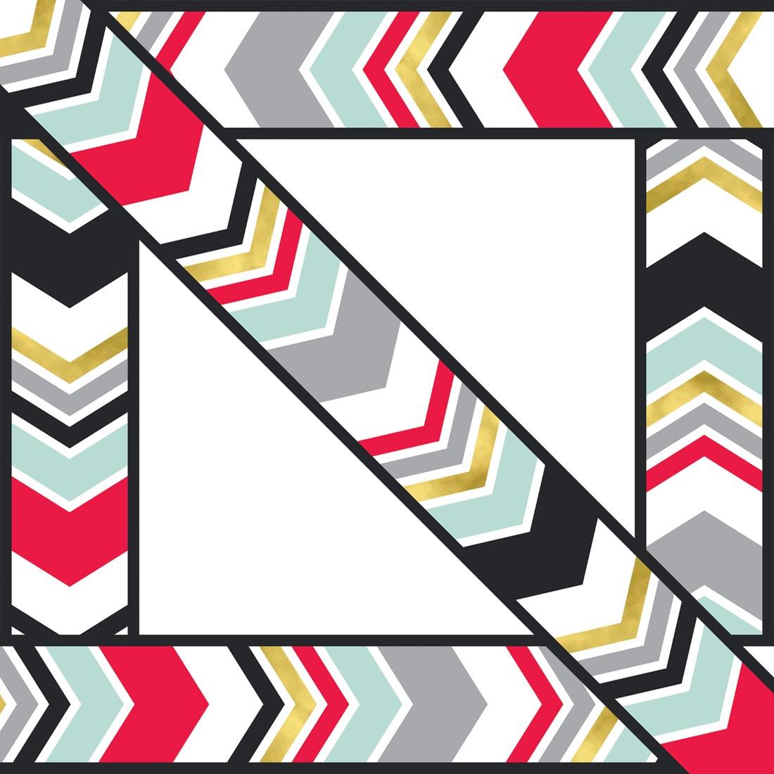 Colorful Arrow Border from the Aim High Collection