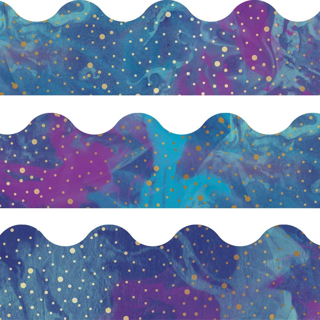 Galaxy Scalloped Borders