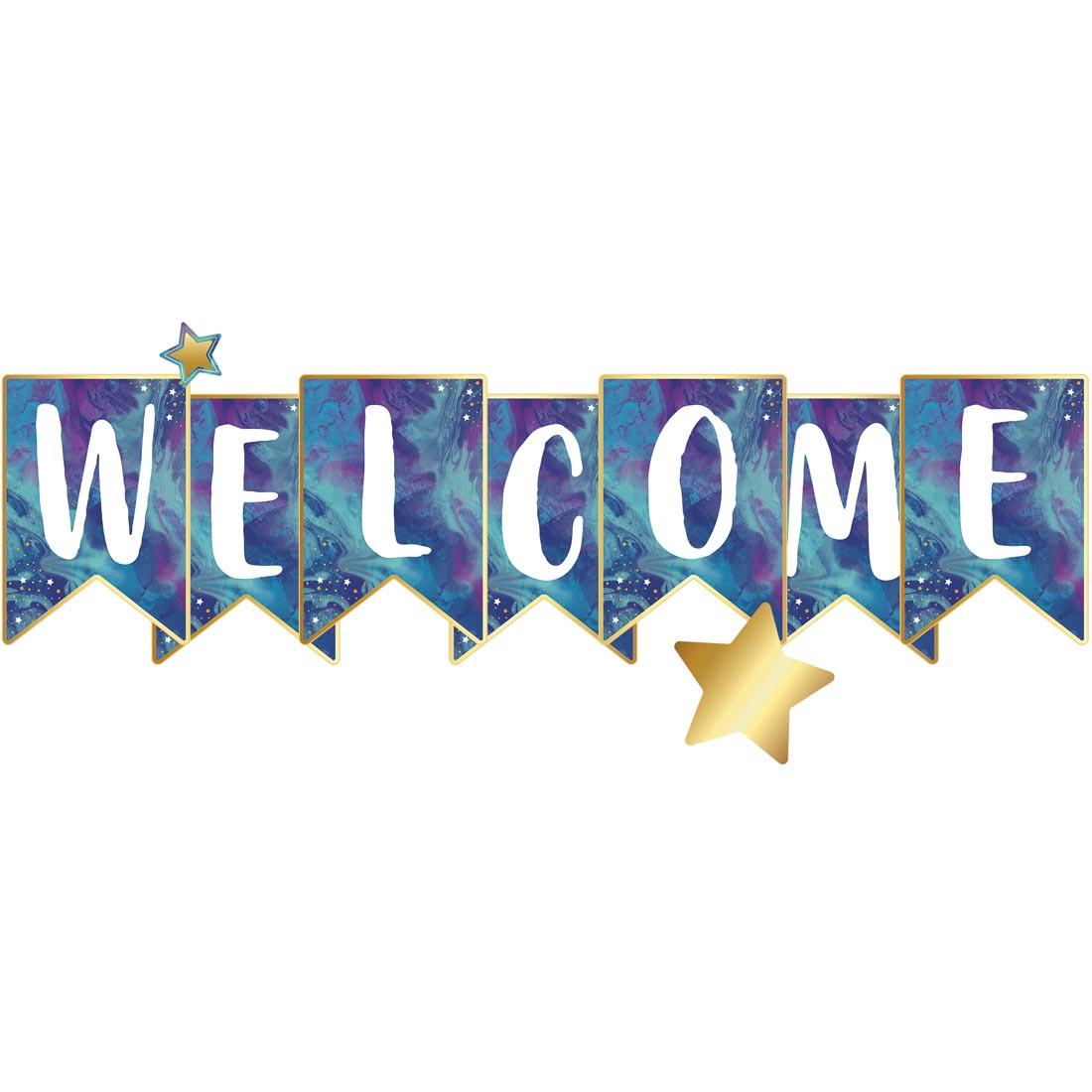 Galaxy Welcome Bulletin Board Set by Carson Dellosa