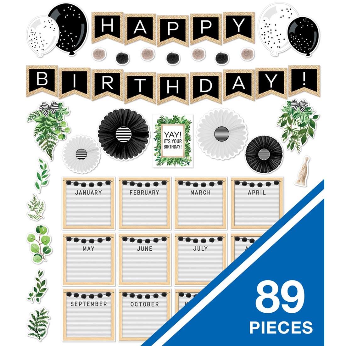 Simply Boho Birthday Bulletin Board Set By Carson Dellosa