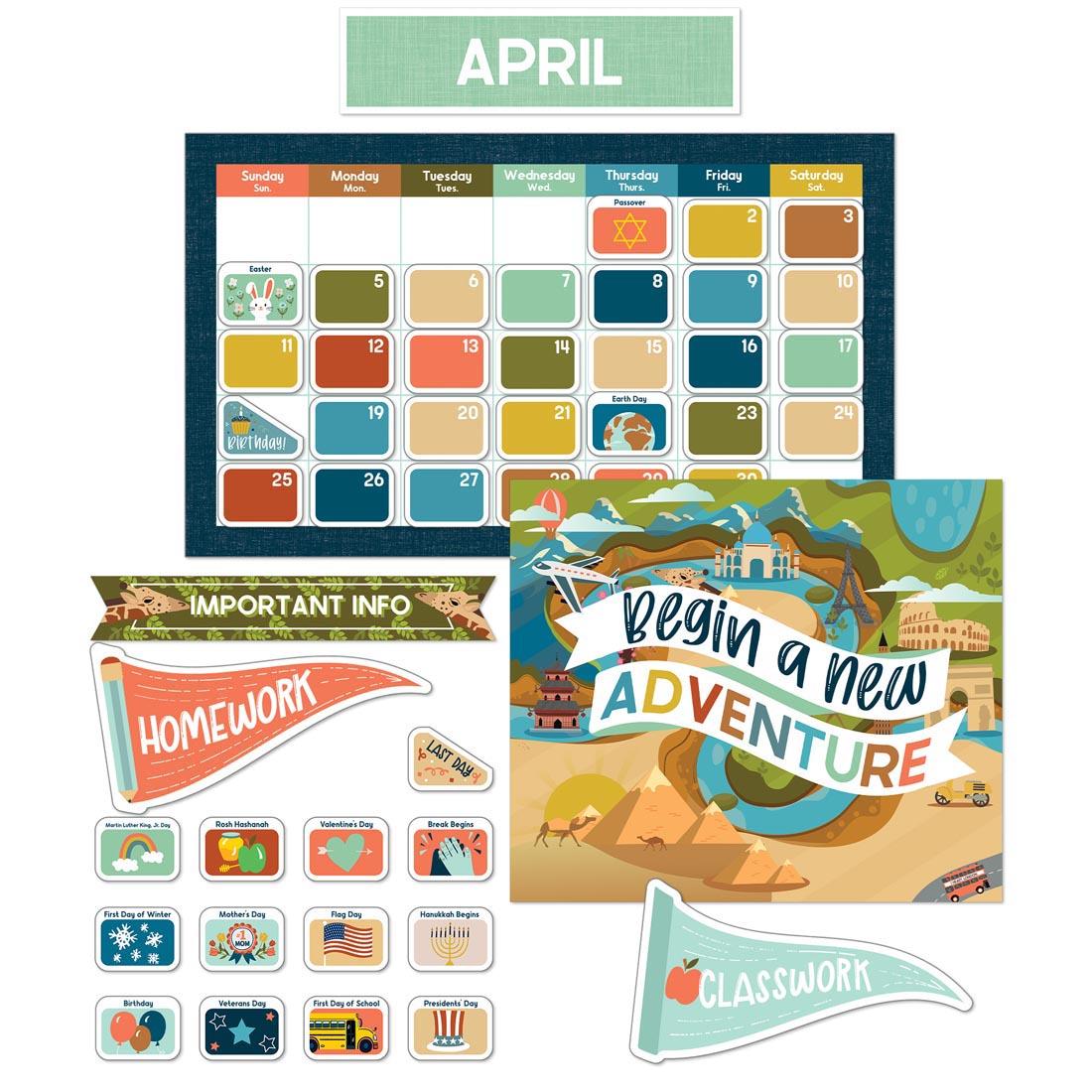 Let's Explore Calendar Set United Art & Education