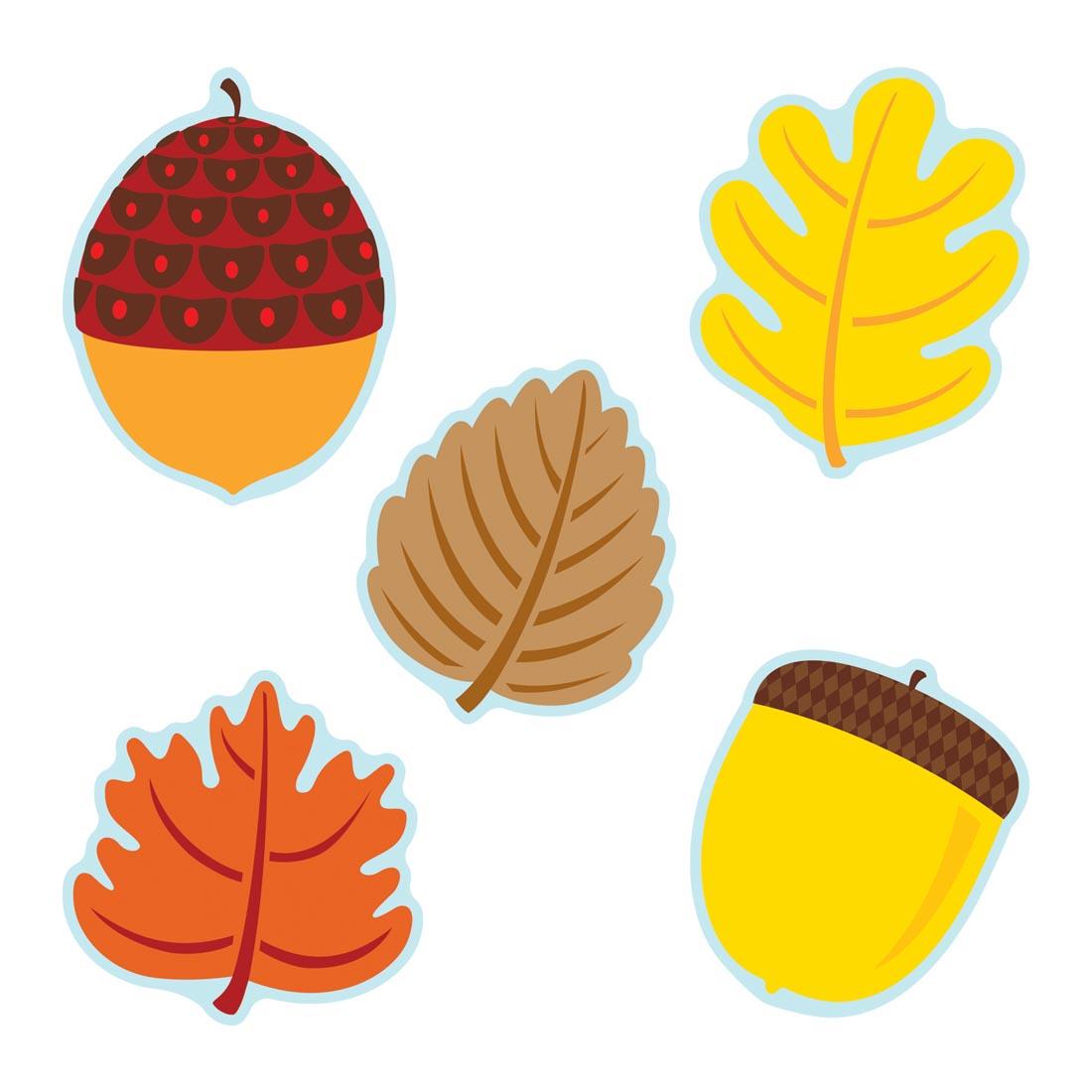 Leaves and Acorns Cut-Outs by Carson Dellosa