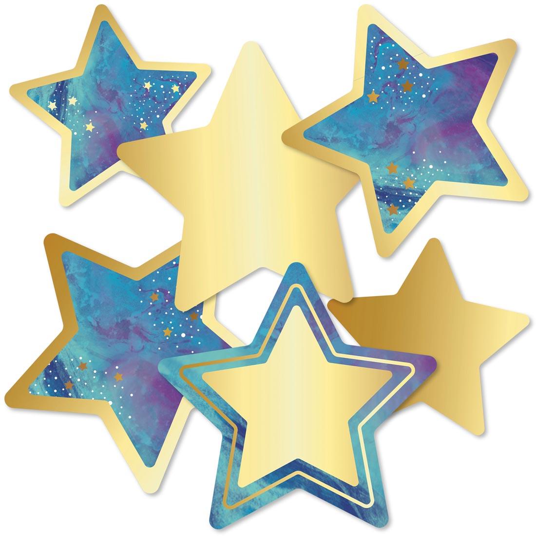 Galaxy Stars Colorful Cut-Outs by Carson Dellosa