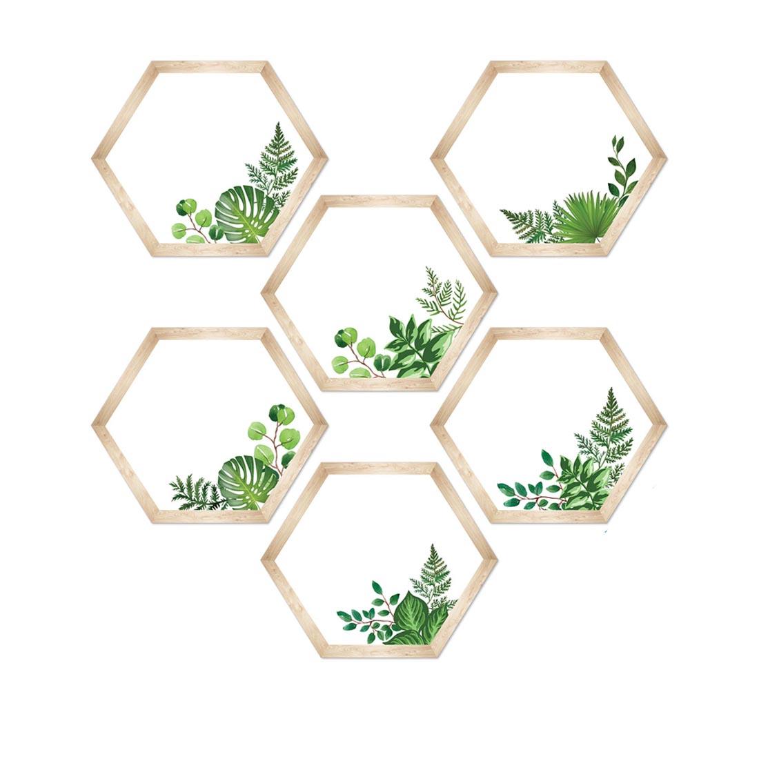 Simply Boho Hexagons Cut-Outs By Carson Dellosa