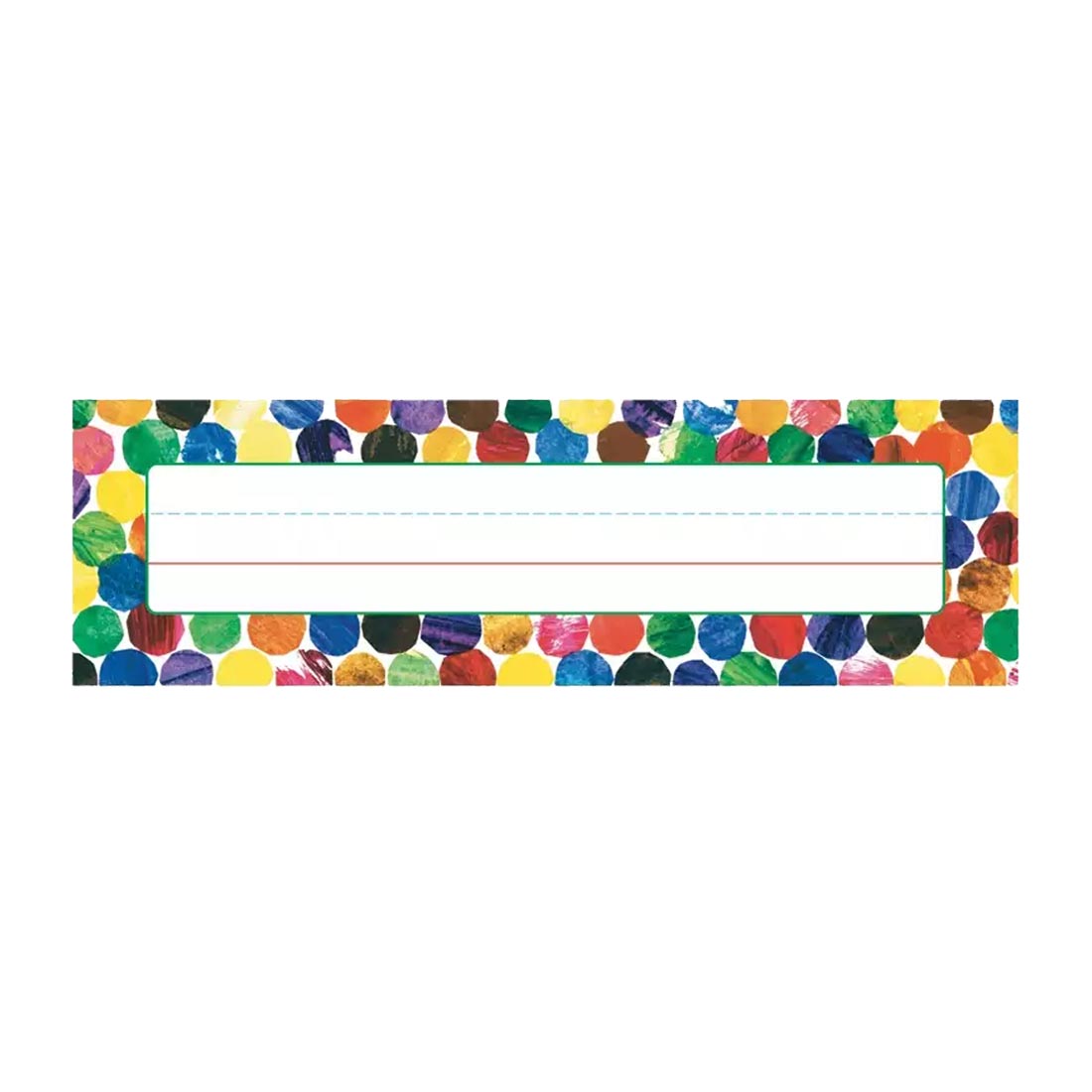 Eric Carle Dots Nameplate by Carson Dellosa
