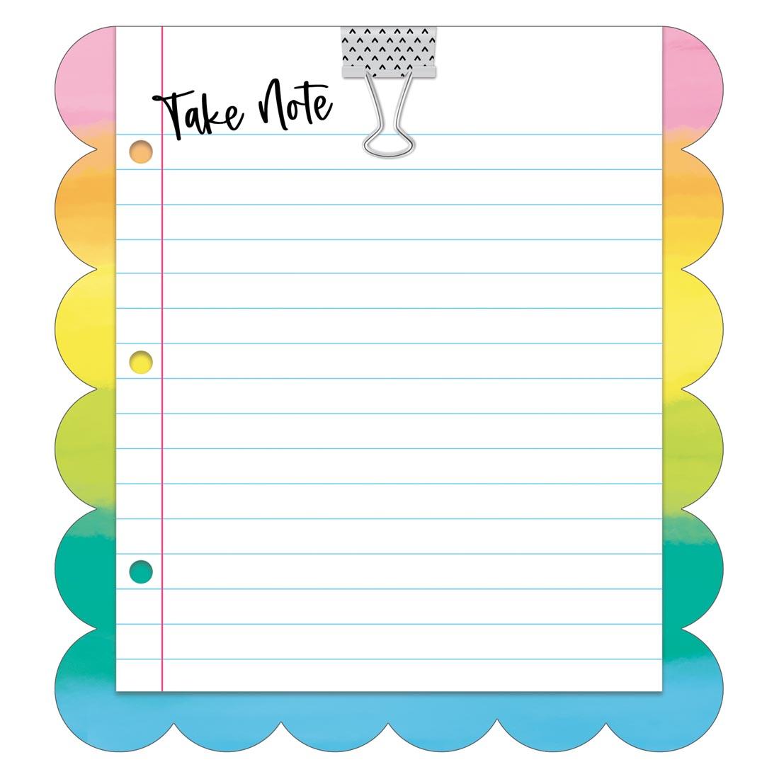 Take Note Notepad from the Creatively Inspired Collection By Carson Dellosa