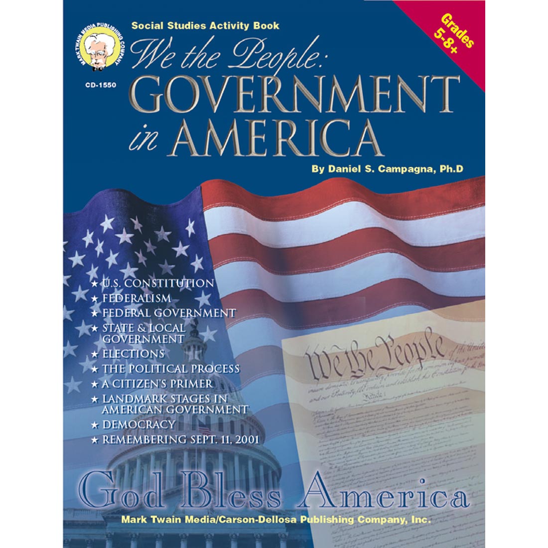 We the People: Government In America Book by Carson Dellosa