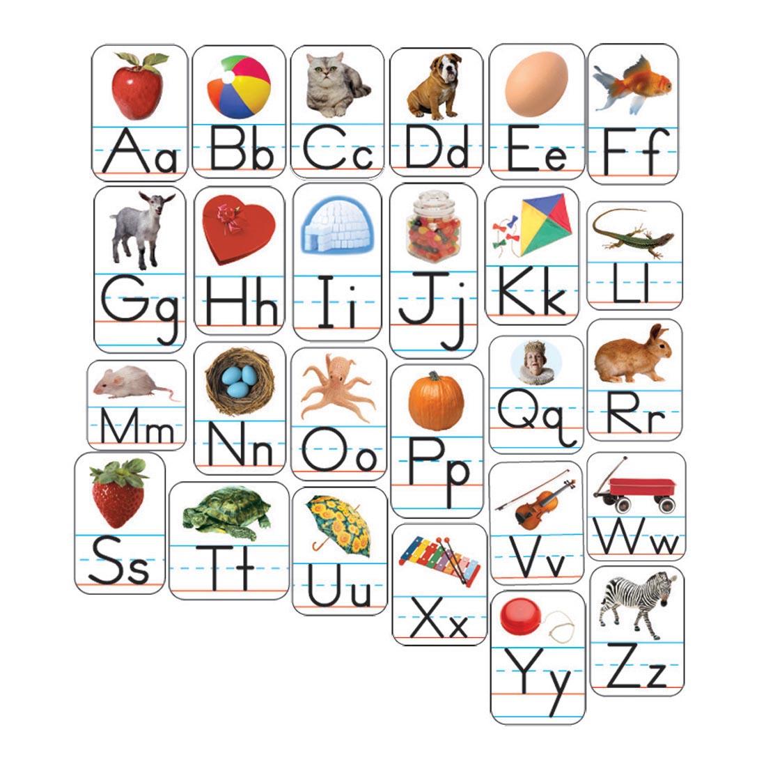 Alphabet Photographic Stickers by Carson Dellosa