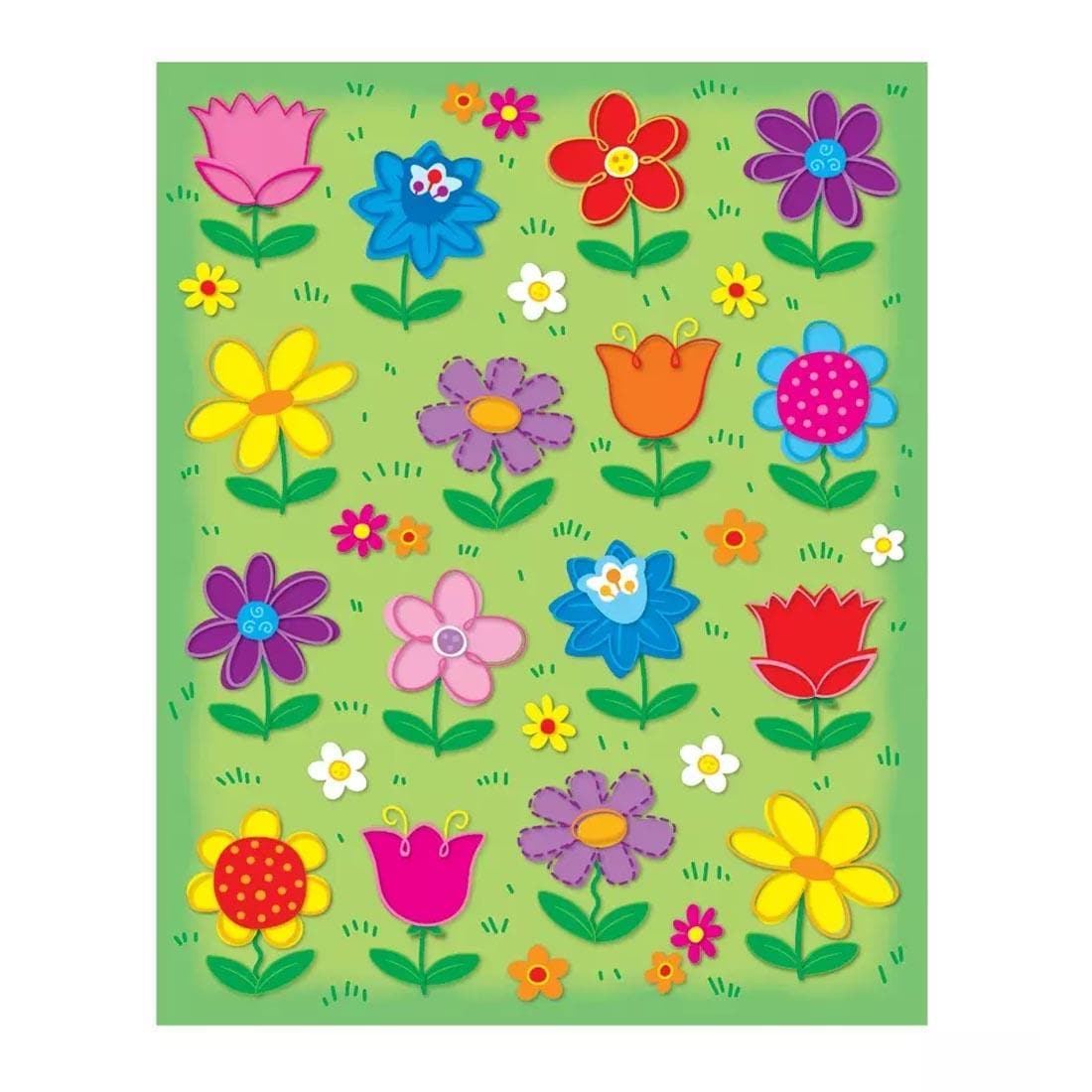 Flowers Shape Stickers by Carson Dellosa