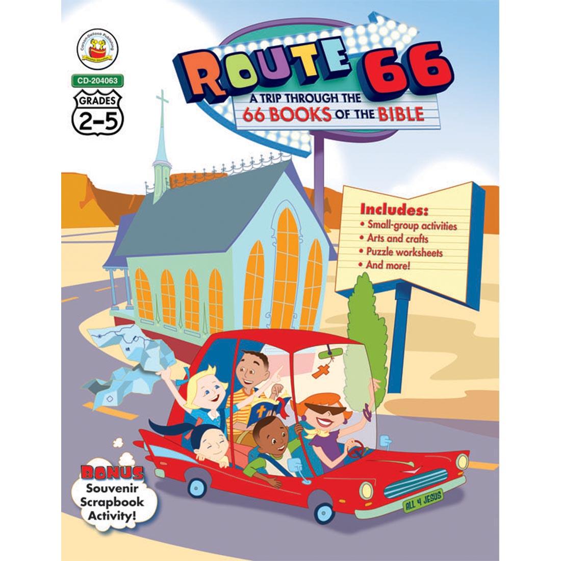 Route 66: A Trip through the 66 Books of the Bible by Carson Dellosa