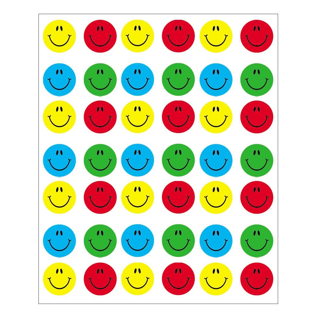 Smiles Chart Seals by Carson Dellosa