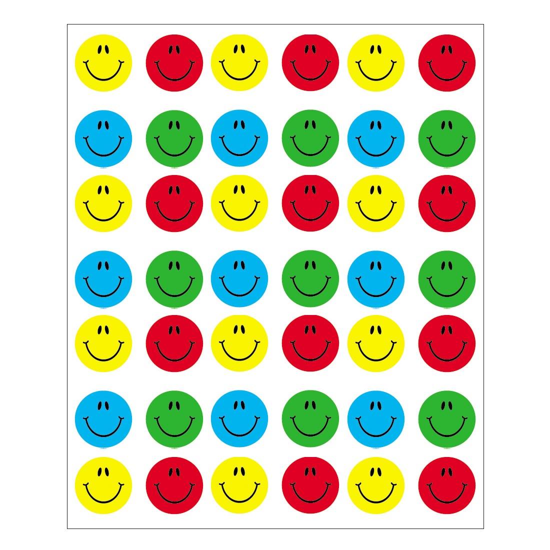 Smiles Chart Seals by Carson Dellosa