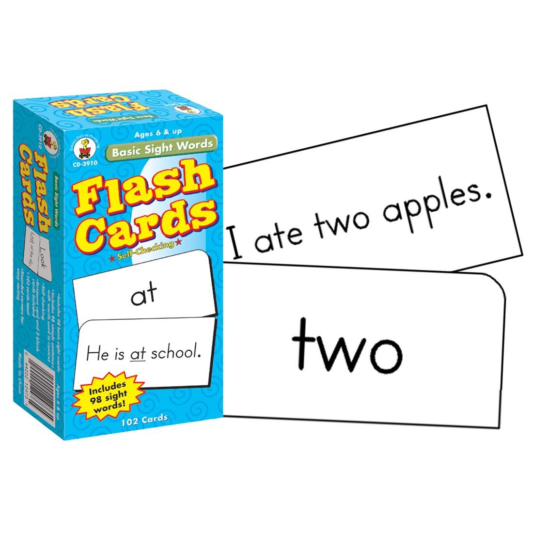 Basic Sight Words Flash Cards by Carson Dellosa