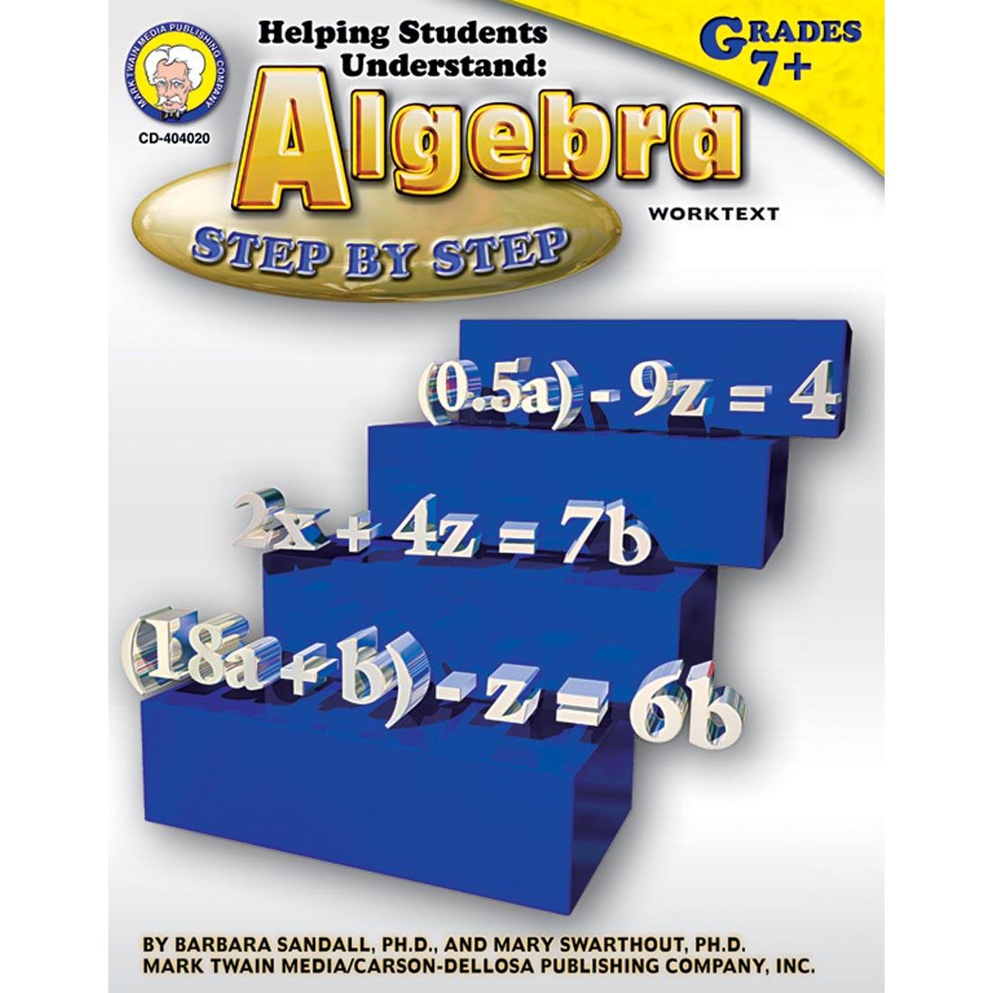 Helping Students Understand Algebra Book by Carson Dellosa