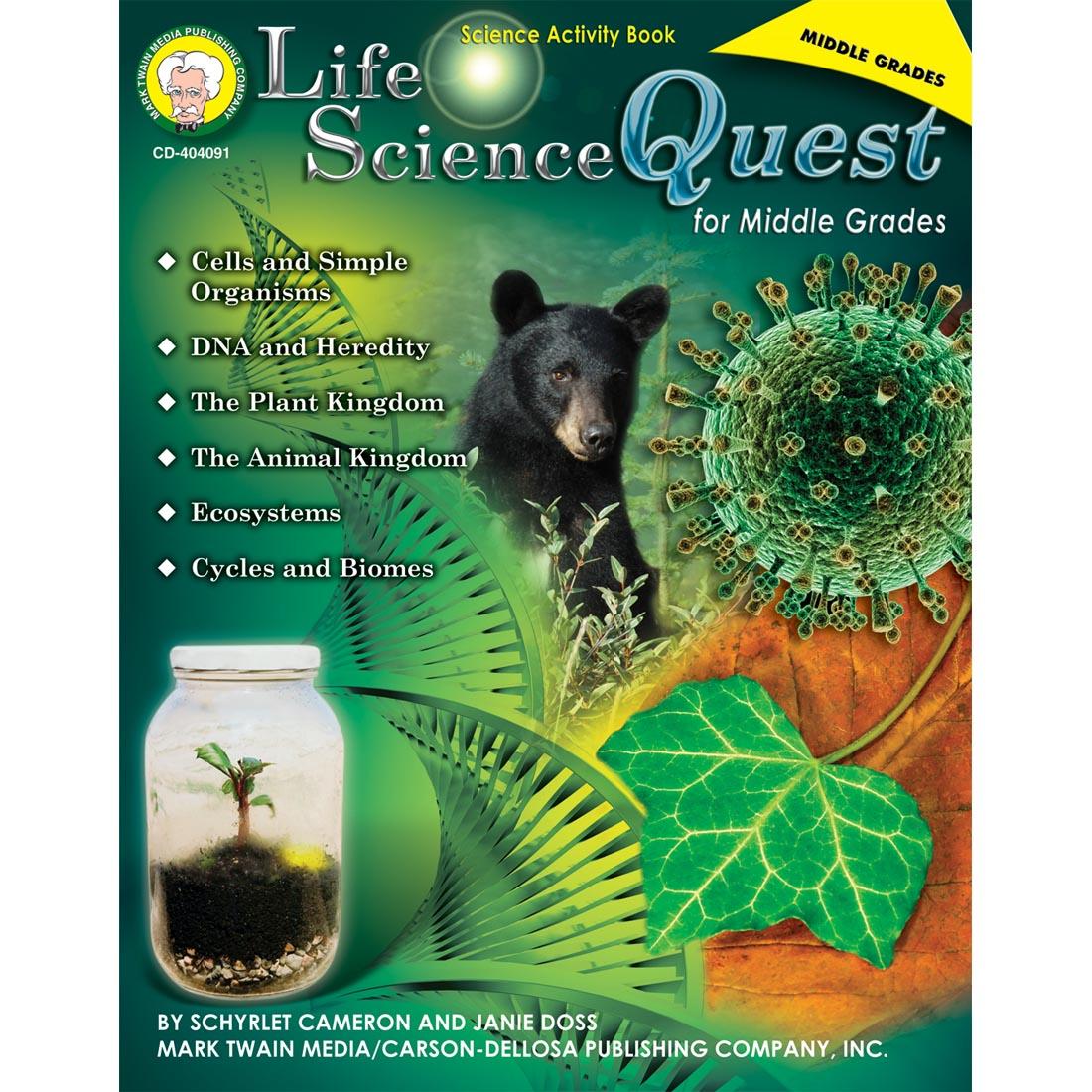 Life Science Quest Book for Middle Grades by Mark Twain Media