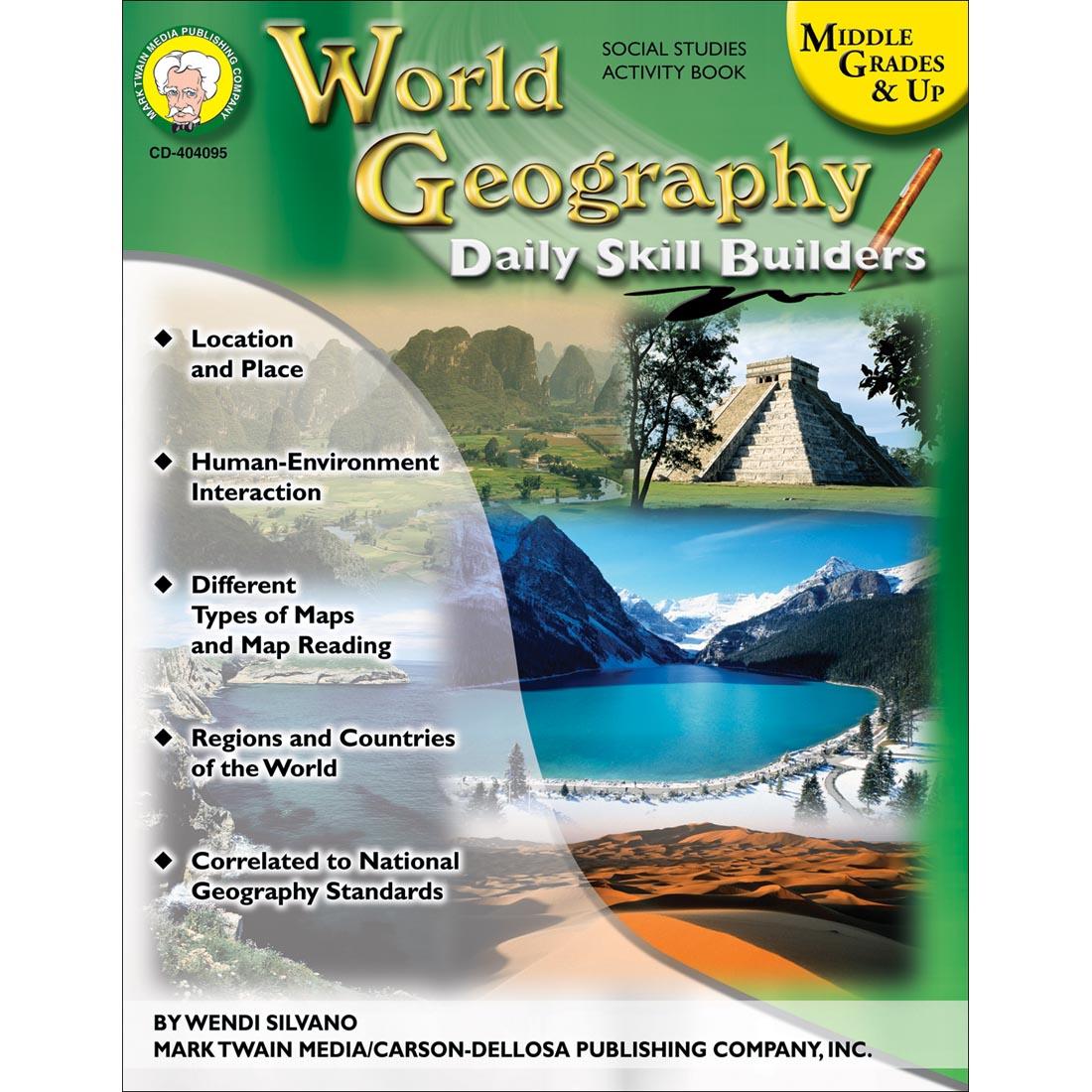 World Geography Daily Skill Builders Book by Carson Dellosa