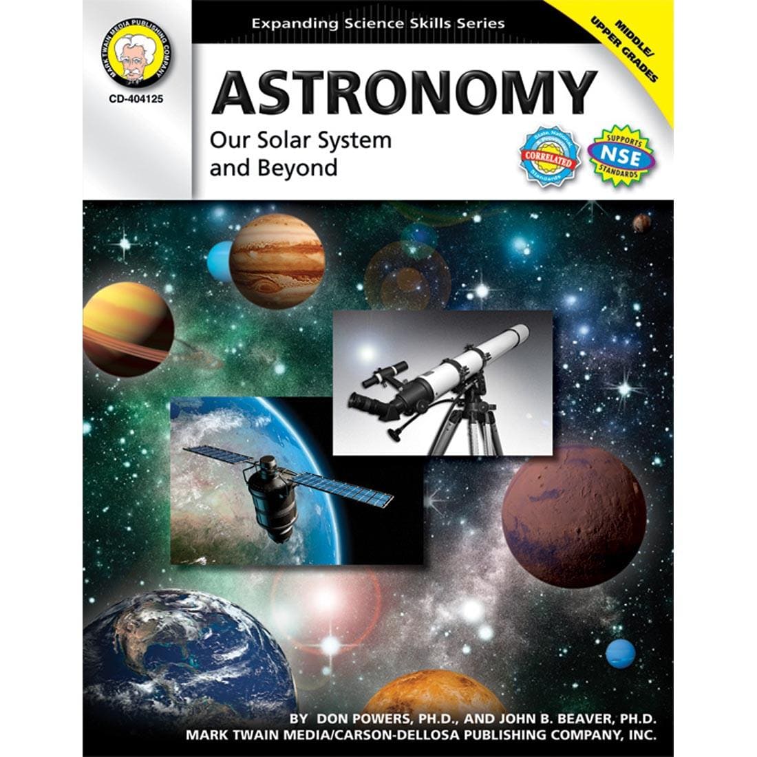 Astronomy Book by Mark Twain Media
