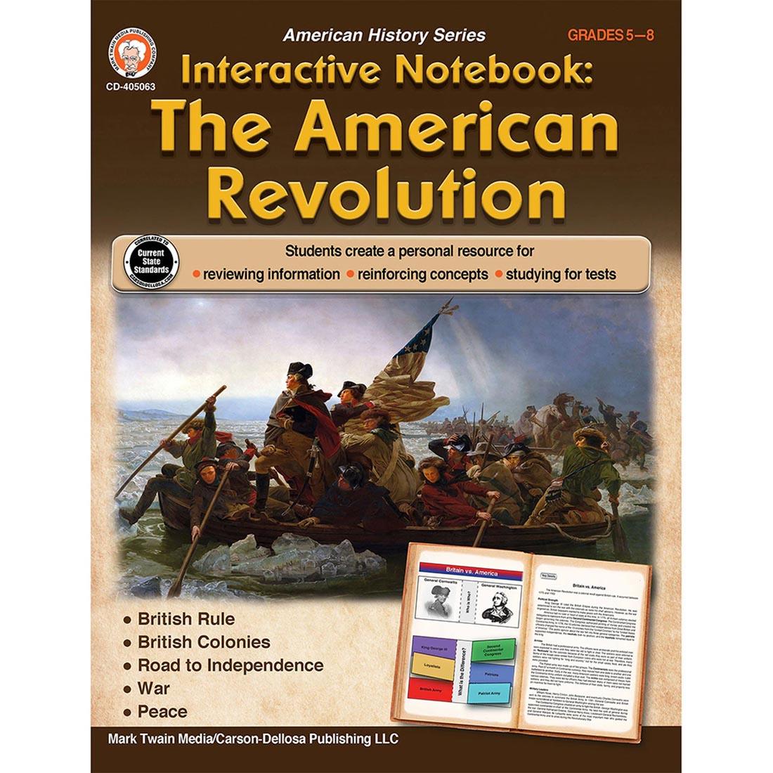 Interactive Notebook The American Revolution Grades 5-8 By Carson Dellosa