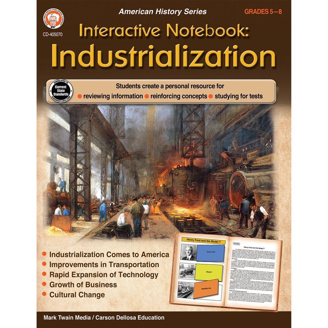 Interactive Notebook: Industrialization Grades 5-8 By Mark Twain Media