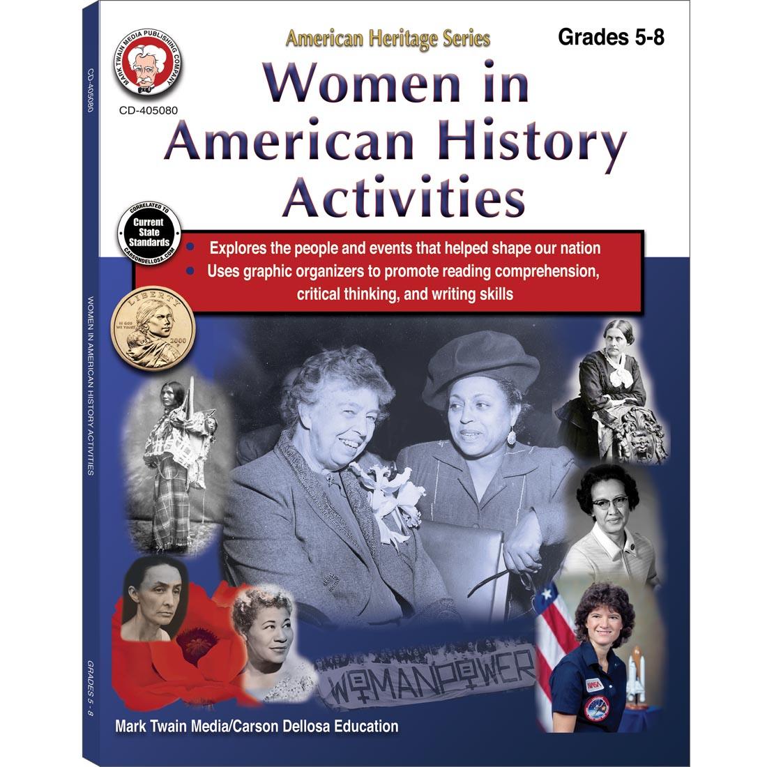 Women in American History Activities Workbook By Carson Dellosa