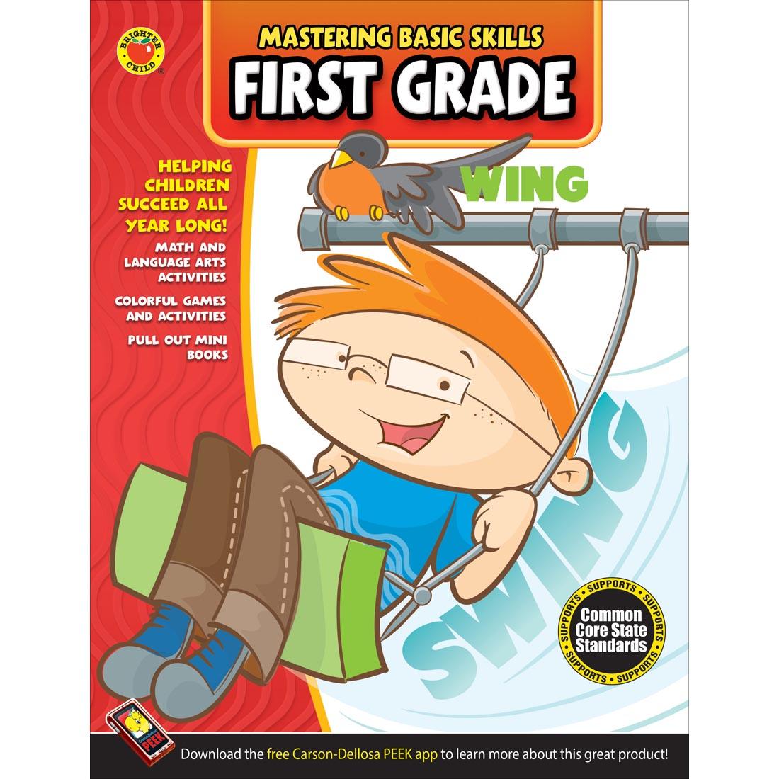 Brighter Child Mastering Basic Skills Activity Book First Grade