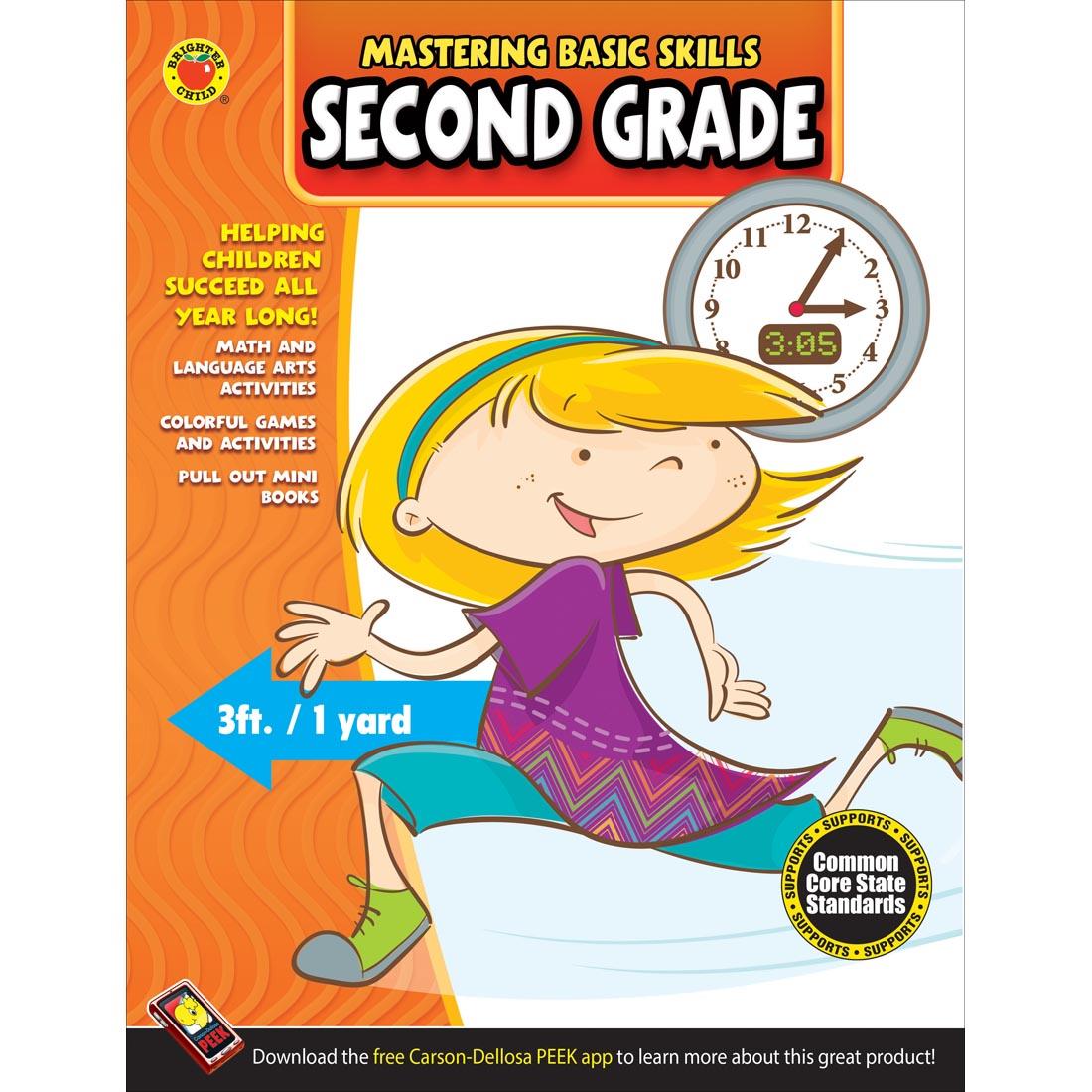 Brighter Child Mastering Basic Skills Activity Book Second Grade