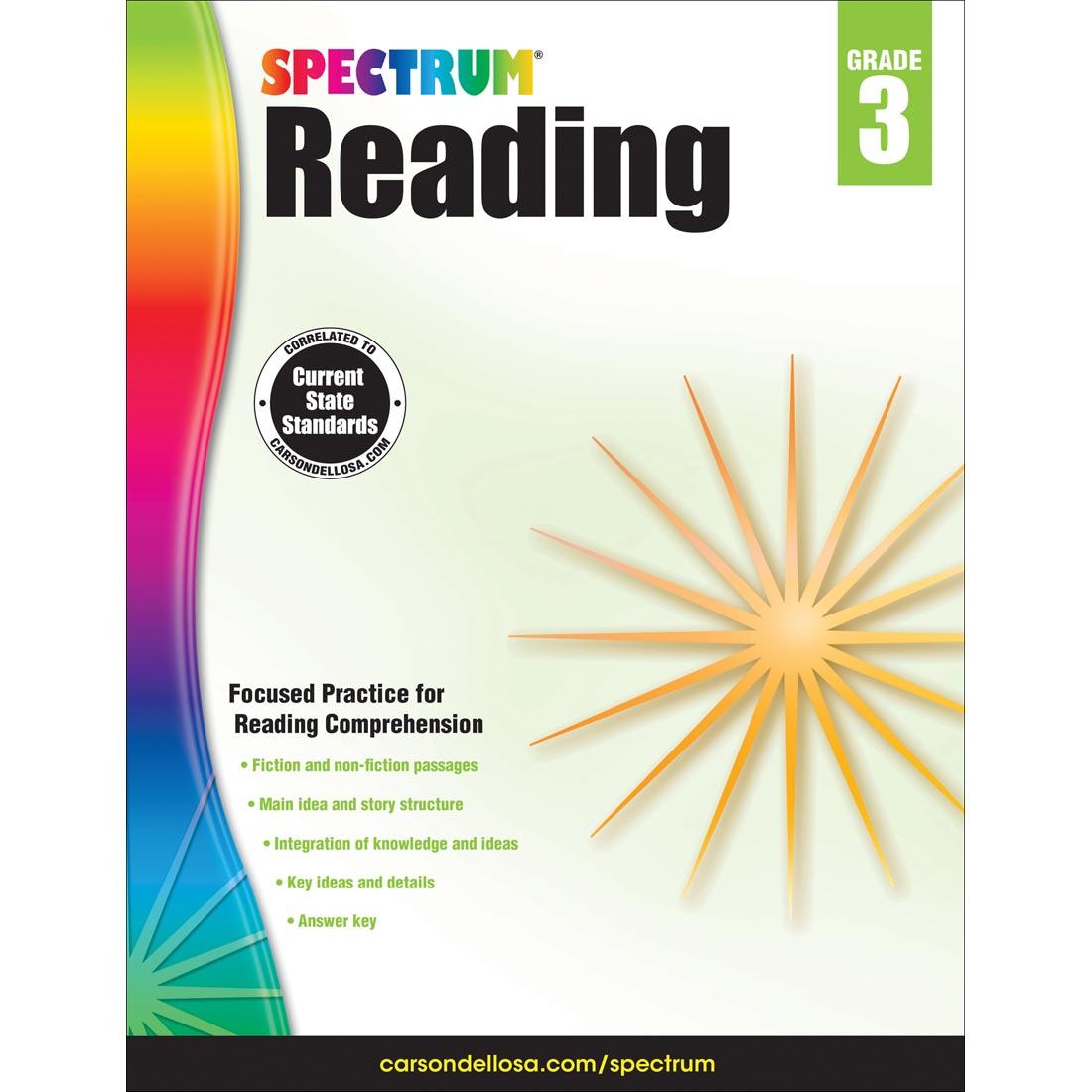 Spectrum Reading by Carson Dellosa Grade 3