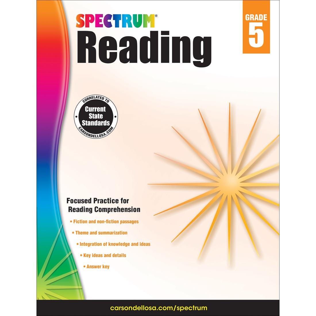 Spectrum Reading by Carson Dellosa Grade 5