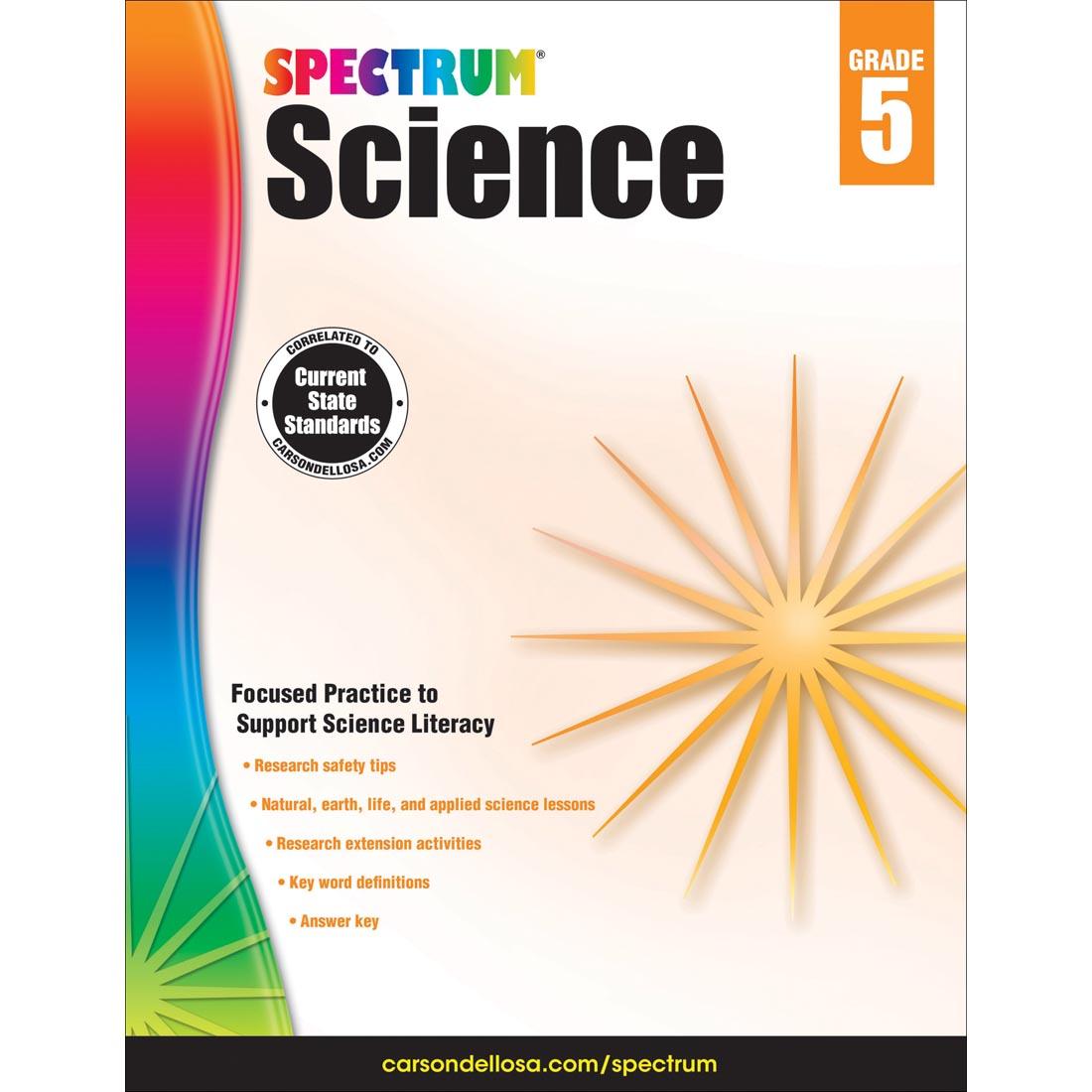 Spectrum Science by Carson Dellosa Grade 5
