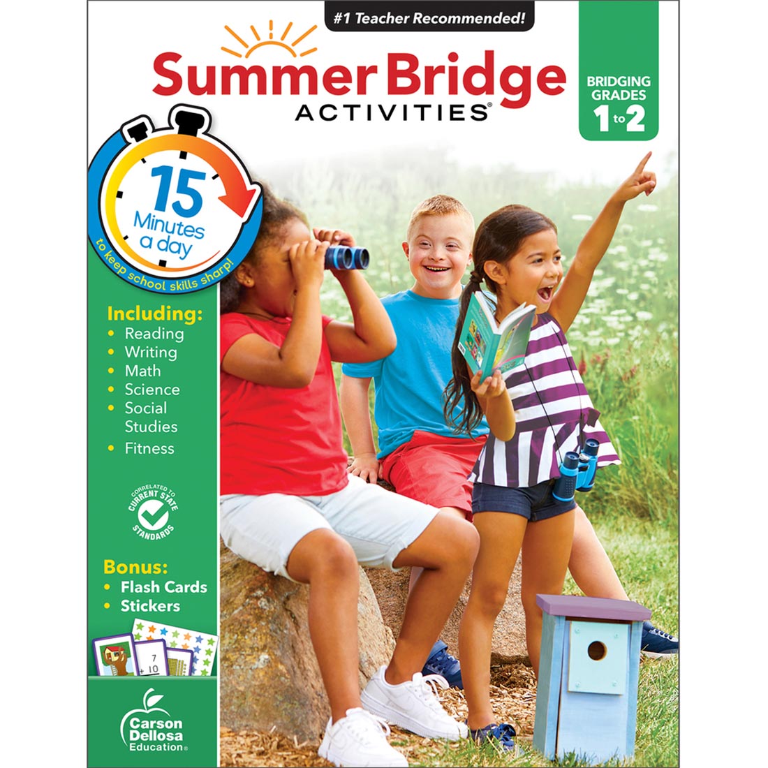 Summer Bridge Activities by Carson Dellosa Grades 1-2