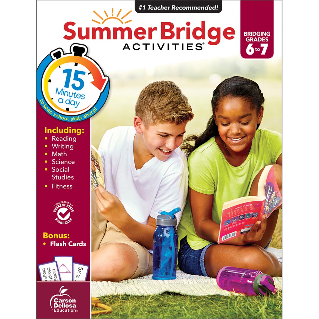Summer Bridge Activities by Carson Dellosa Grades 6-7