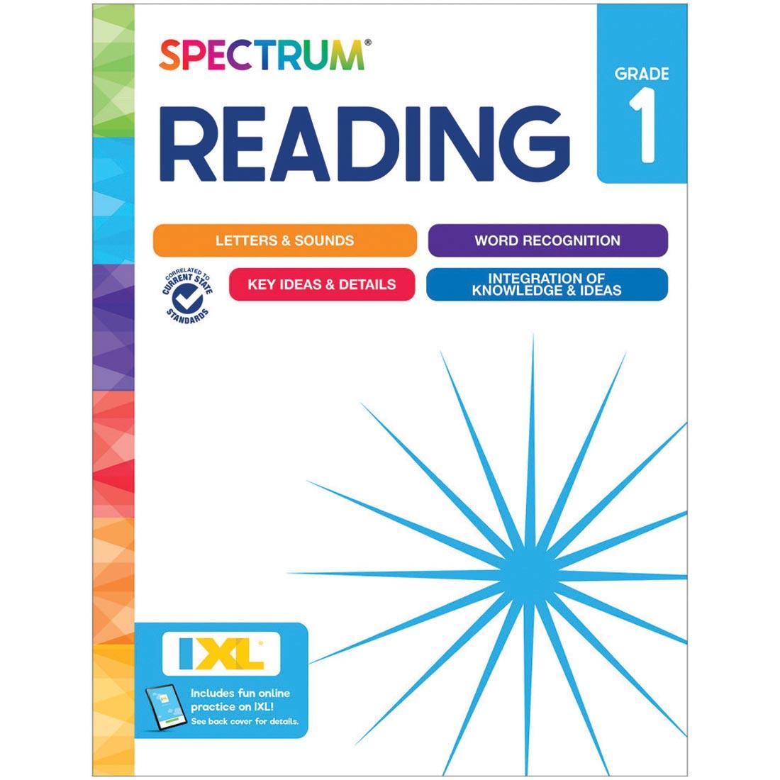 front cover of Spectrum Reading Workbook By Carson Dellosa Grade 1