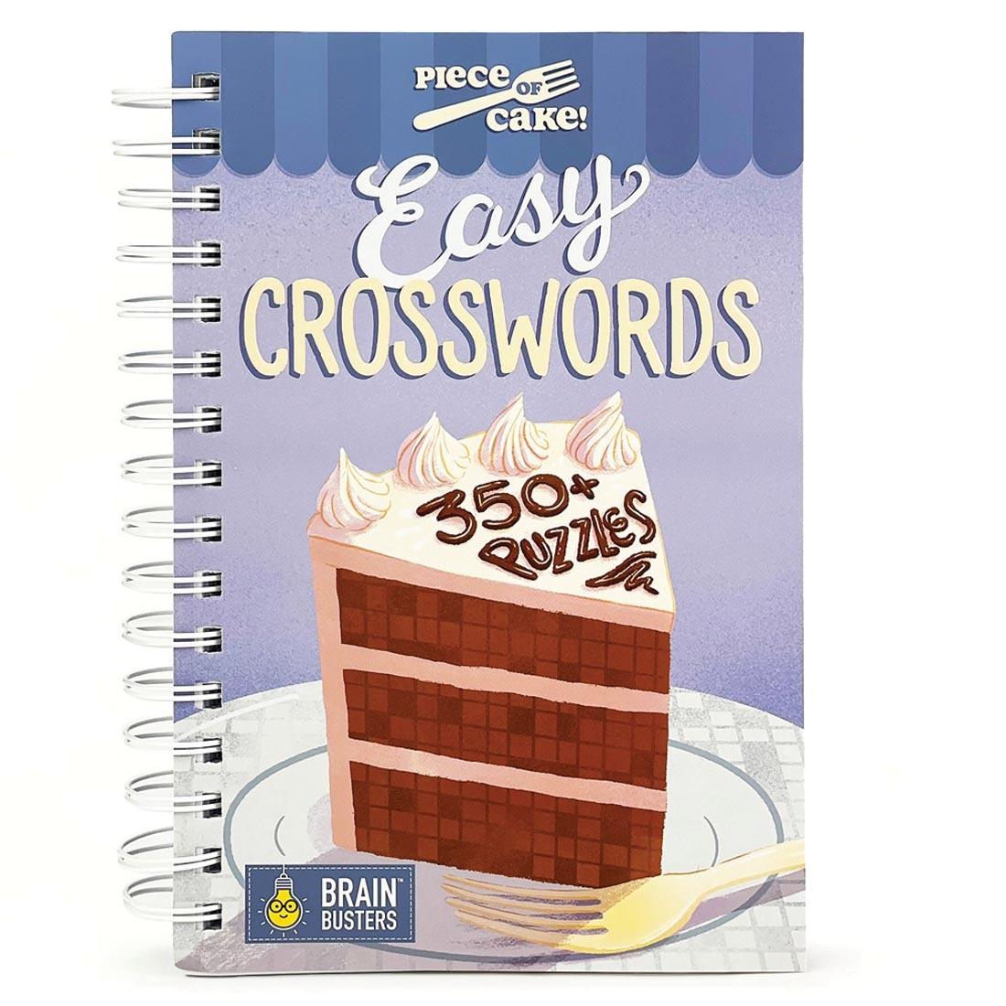 front cover of Piece Of Cake Easy Crosswords Book