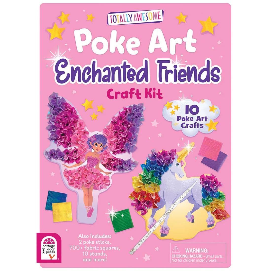 Totally Awesome Enchanted Friends Poke Art Craft Kit