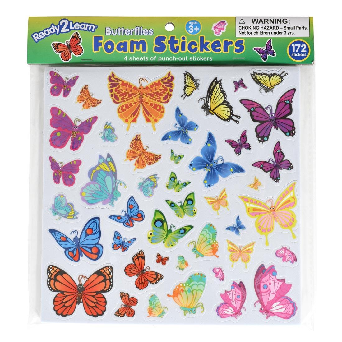 Ready 2 Learn Butterflies Foam Stickers