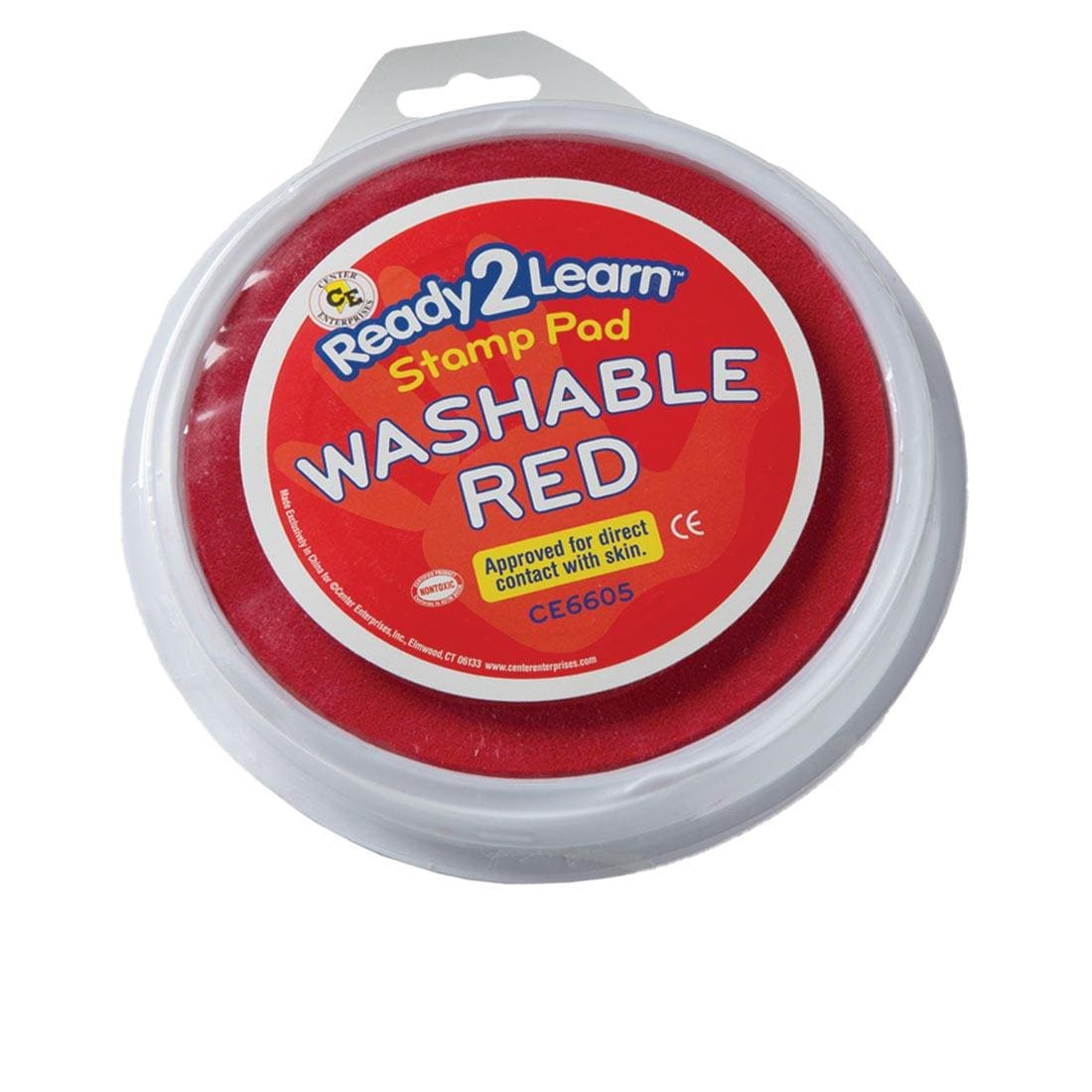 Red Ready2Learn Jumbo Circular Washable Stamp Pad