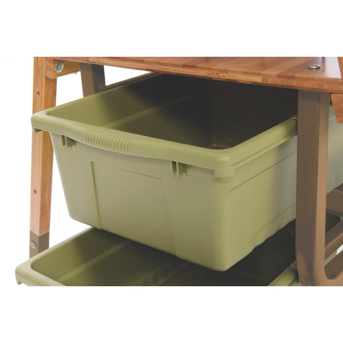 close up of one of the Eco tubs on the Double Sided Bamboo Teaching Easel