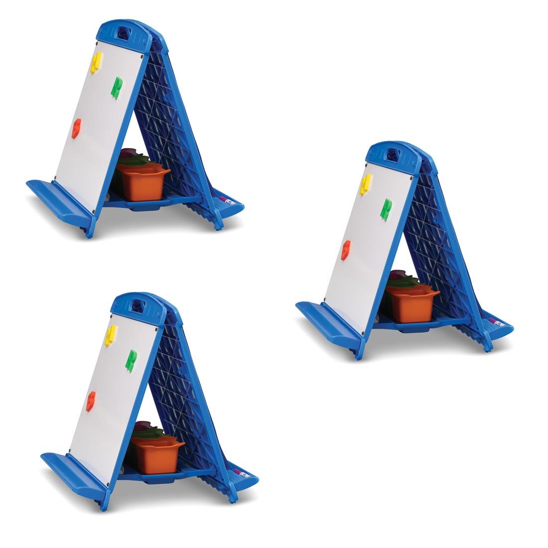 Three Copernicus 2-Sided Tabletop Easels