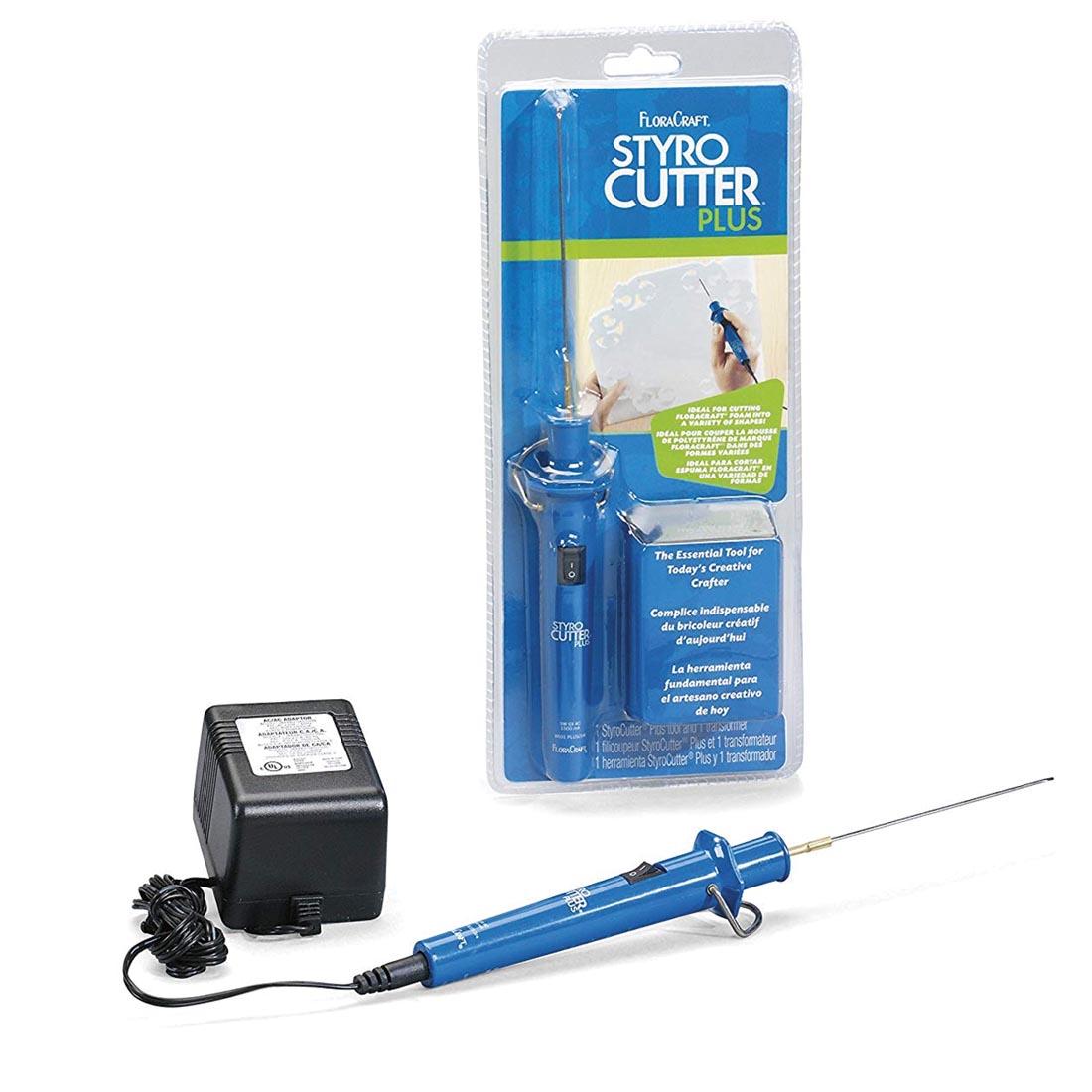 Styro Cutter Plus inside and out of package