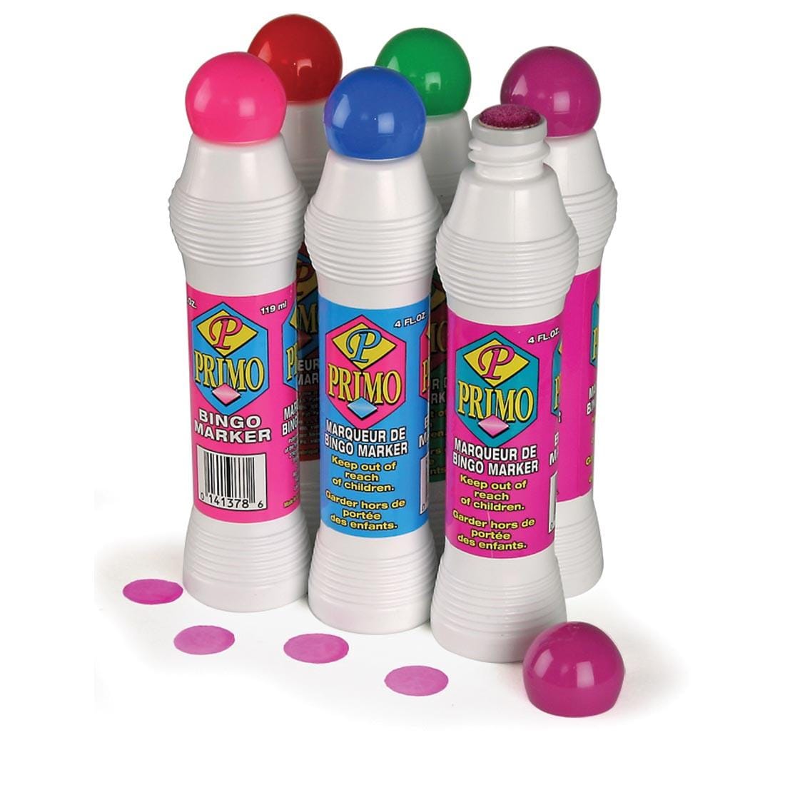 Primo Bingo Markers 6-Count Package
