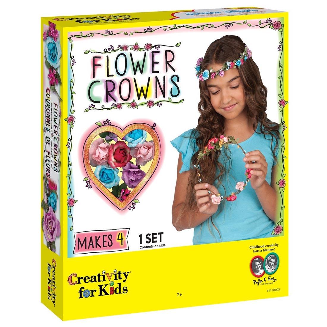 Flower Crowns Craft Kit by Creativity For Kids