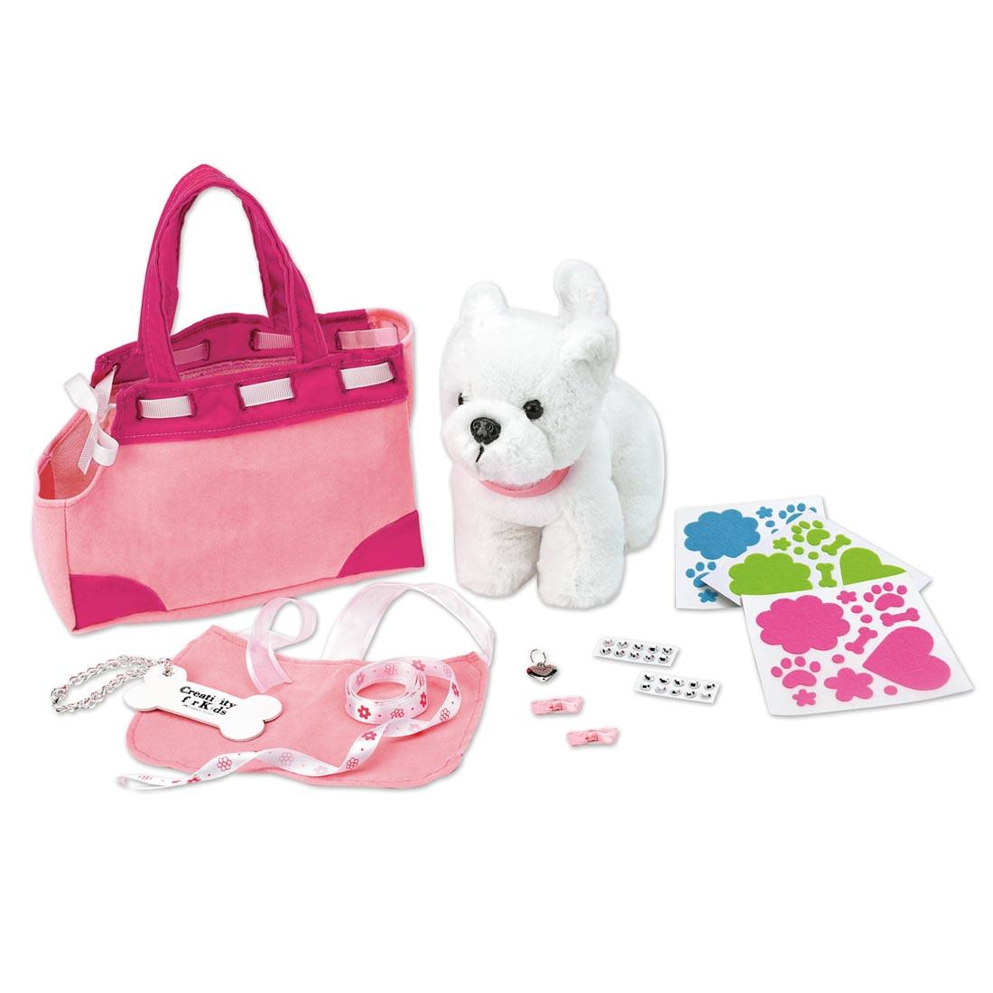 Contents of Designer Doggie by Creativity For Kids