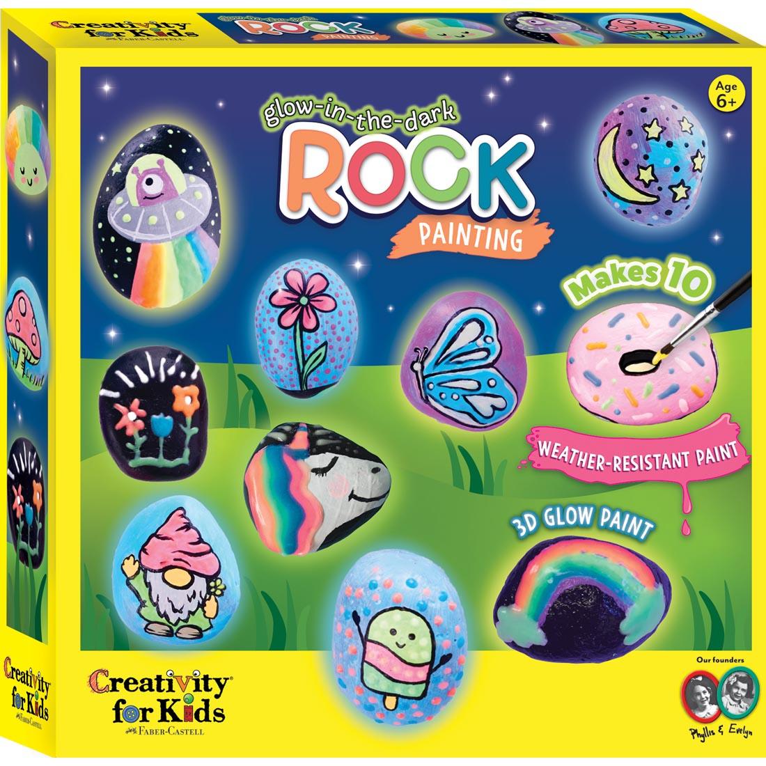 Glow In The Dark Rock Painting Kit by Creativity For Kids