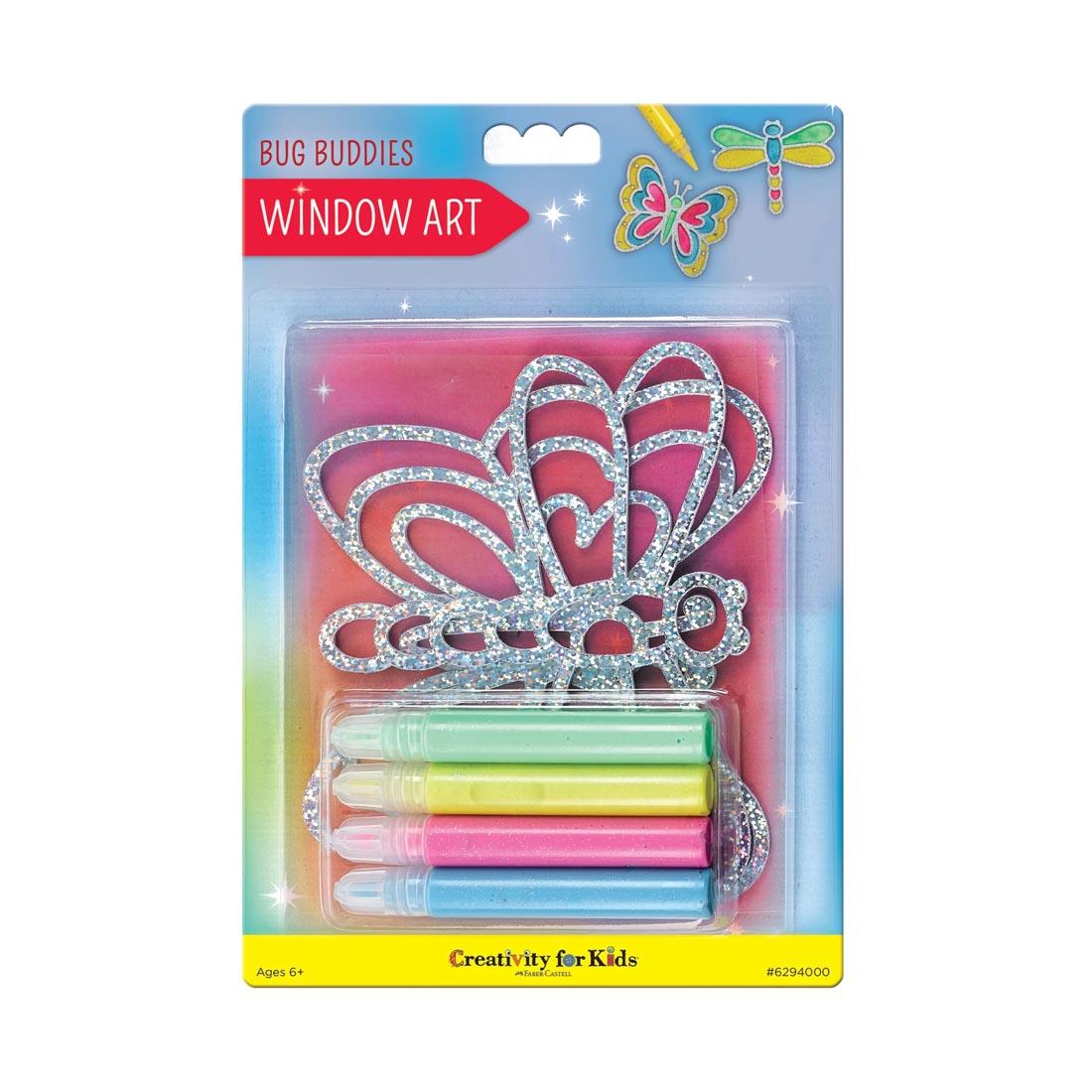 Bug Buddies Window Art Kit By Creativity For Kids