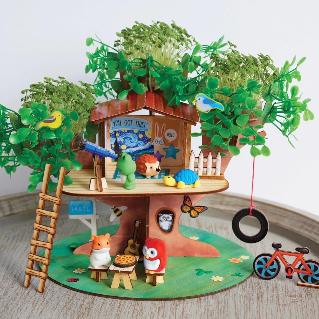 Completed Build & Grow Tree House By Creativity For Kids