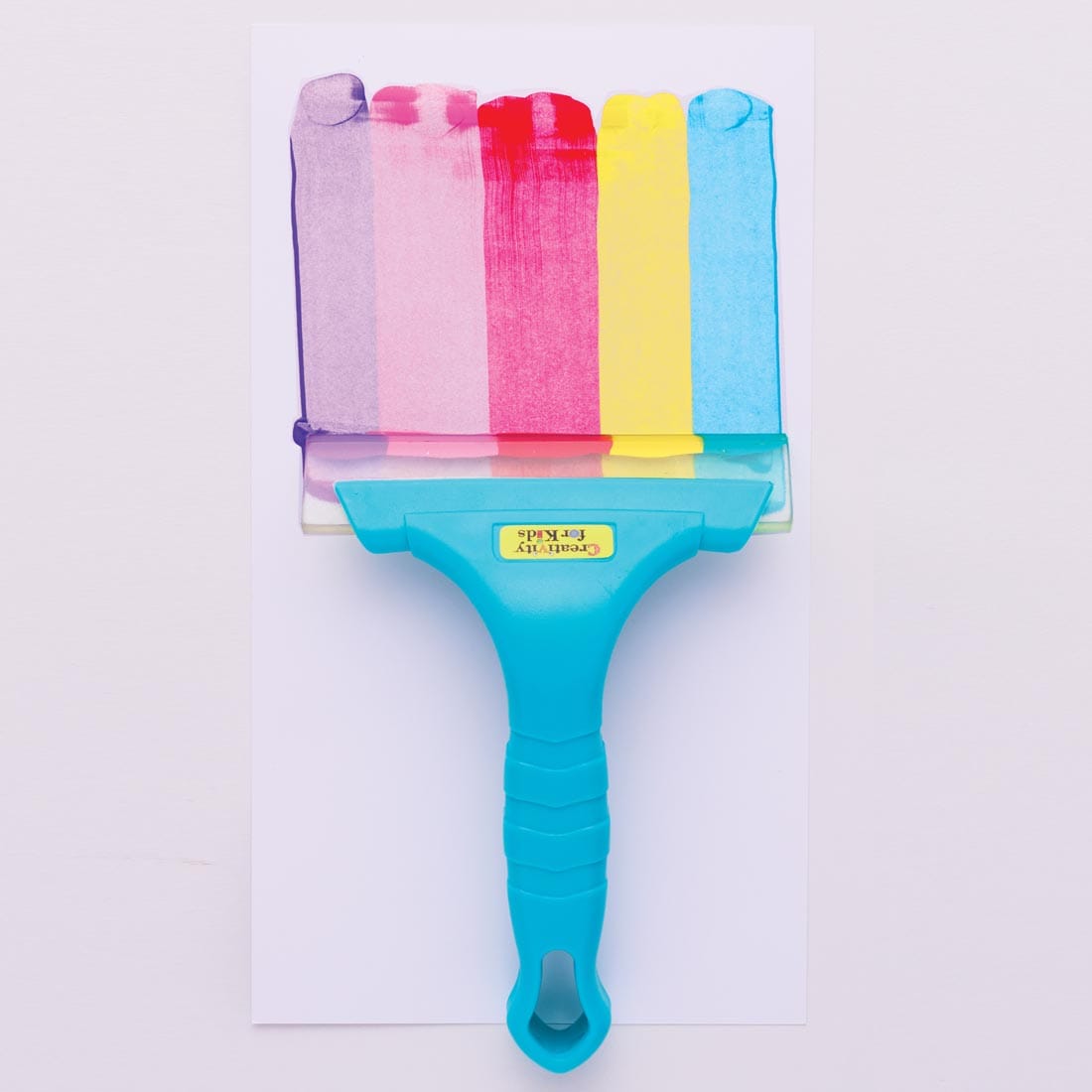 paint and squeegee from Squeegeez Magic Reveal Art Unicorn set
