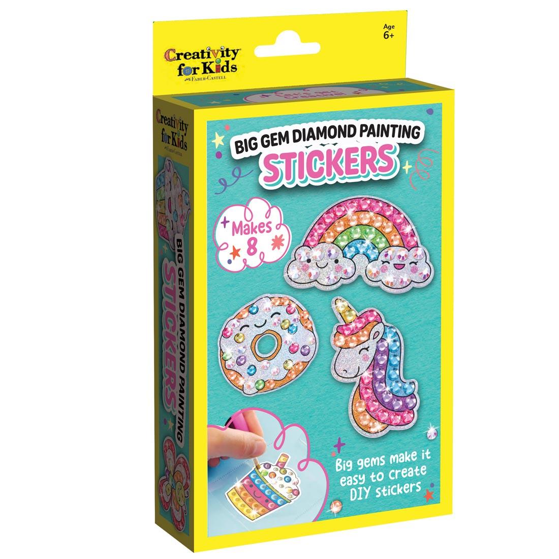 Big Gem Diamond Painting Stickers Kit By Creativity For Kids