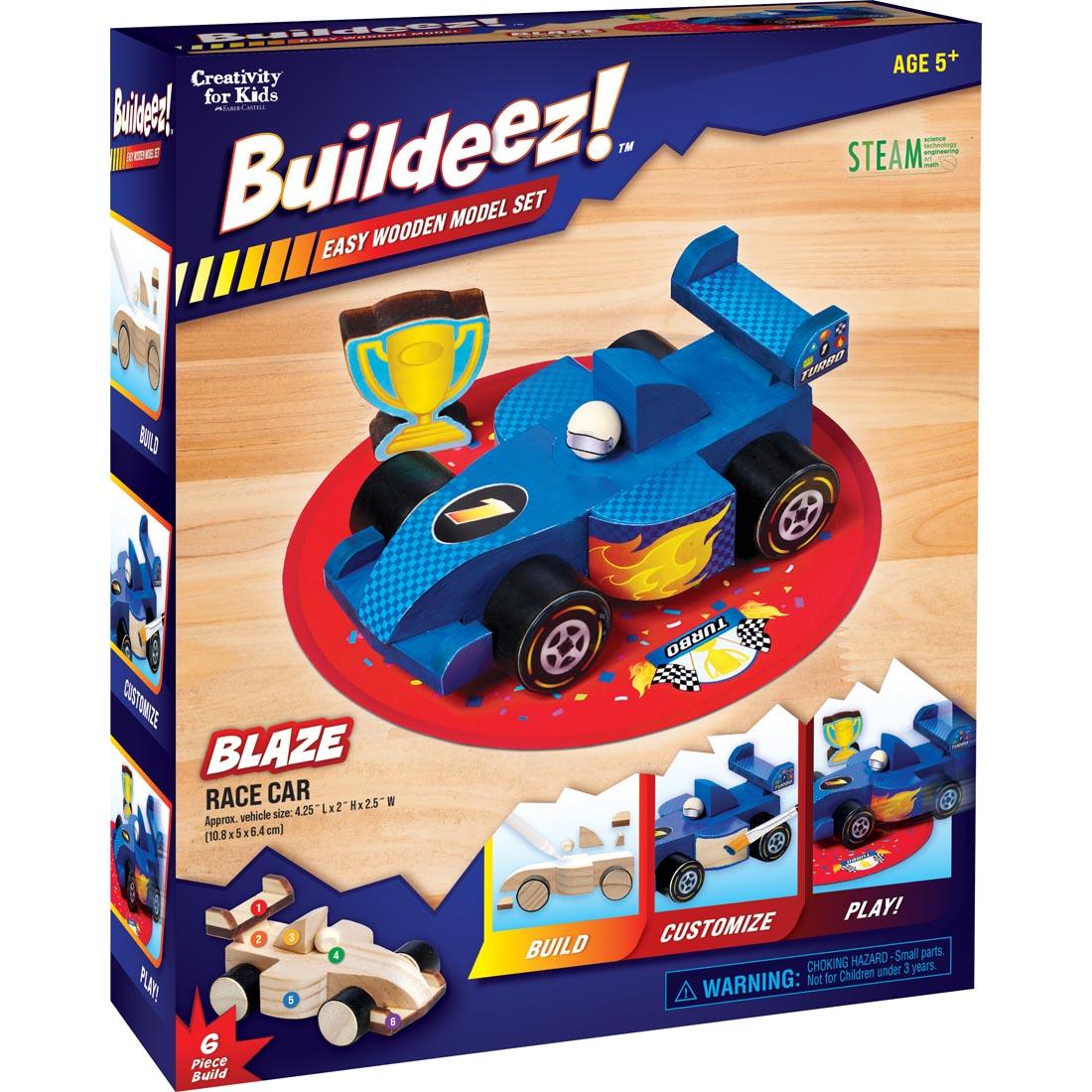box for Buildeez! Race Car Model Kit